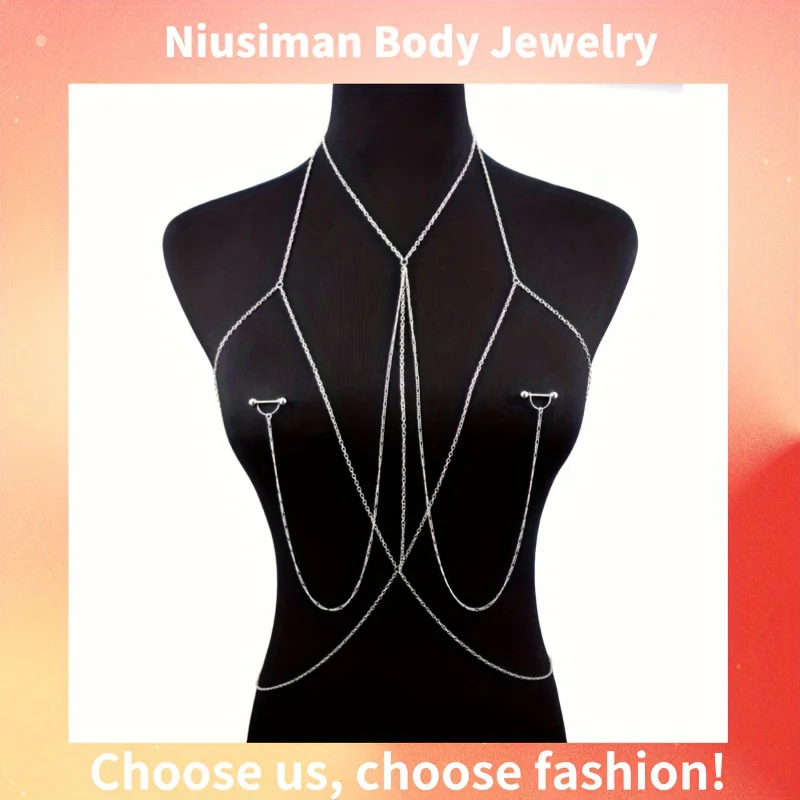 Body Jewelry Rings - 1pc Elegant & Sexy Body Chain
