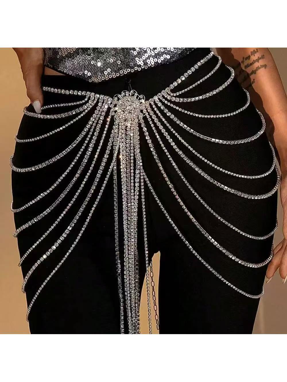 Body Jewelry Europe - Hot selling personality exaggerated half skirt
