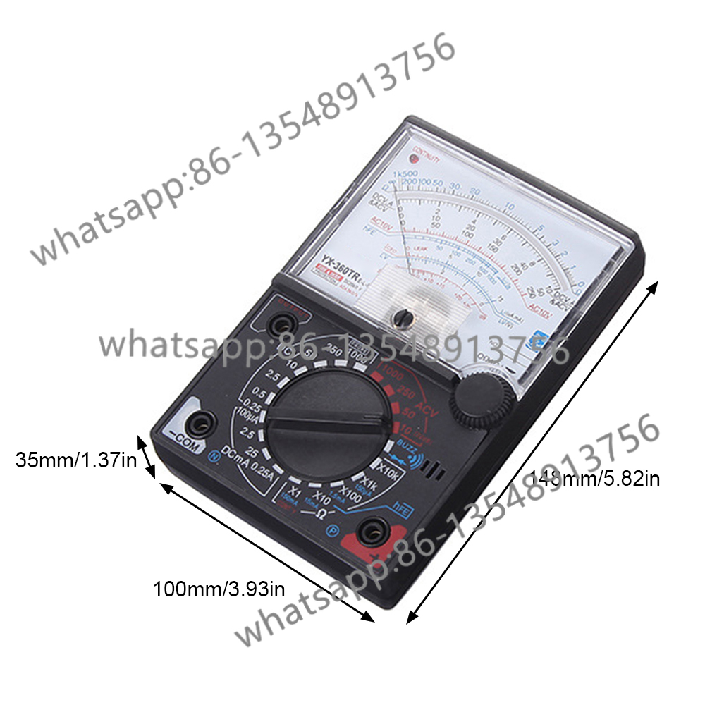 Body Jewelry Measurements - YX-360TRE-L-B Pointer Multimeter AC and DC