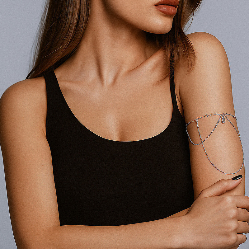 Multi Layer Arm Chain for Wome - Body Jewelry Ideas review and price