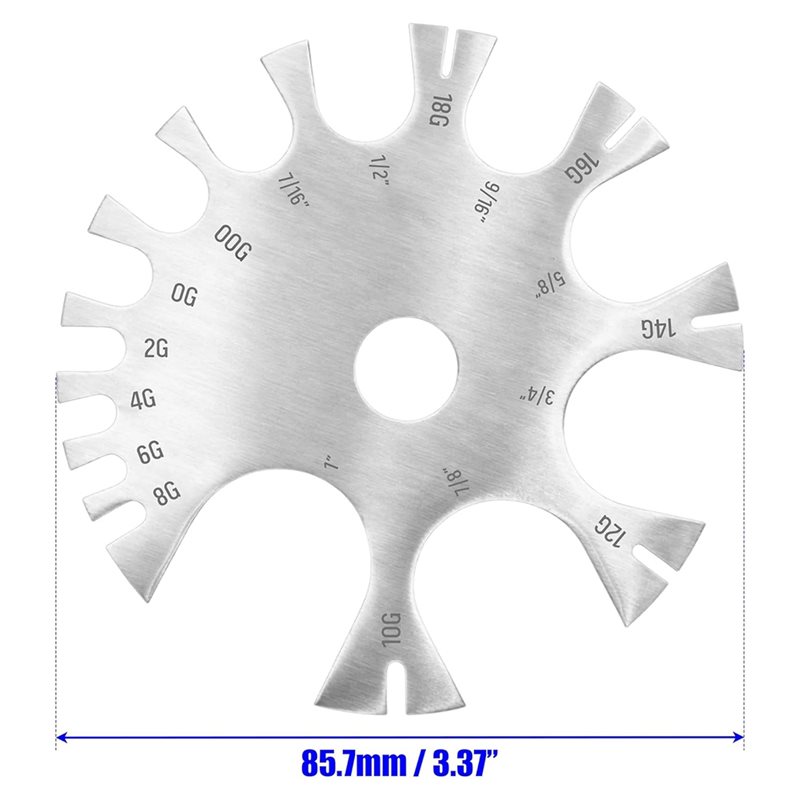 ABYN-For Body Jewelry Sizing T - Body Jewelry Measurements review and price
