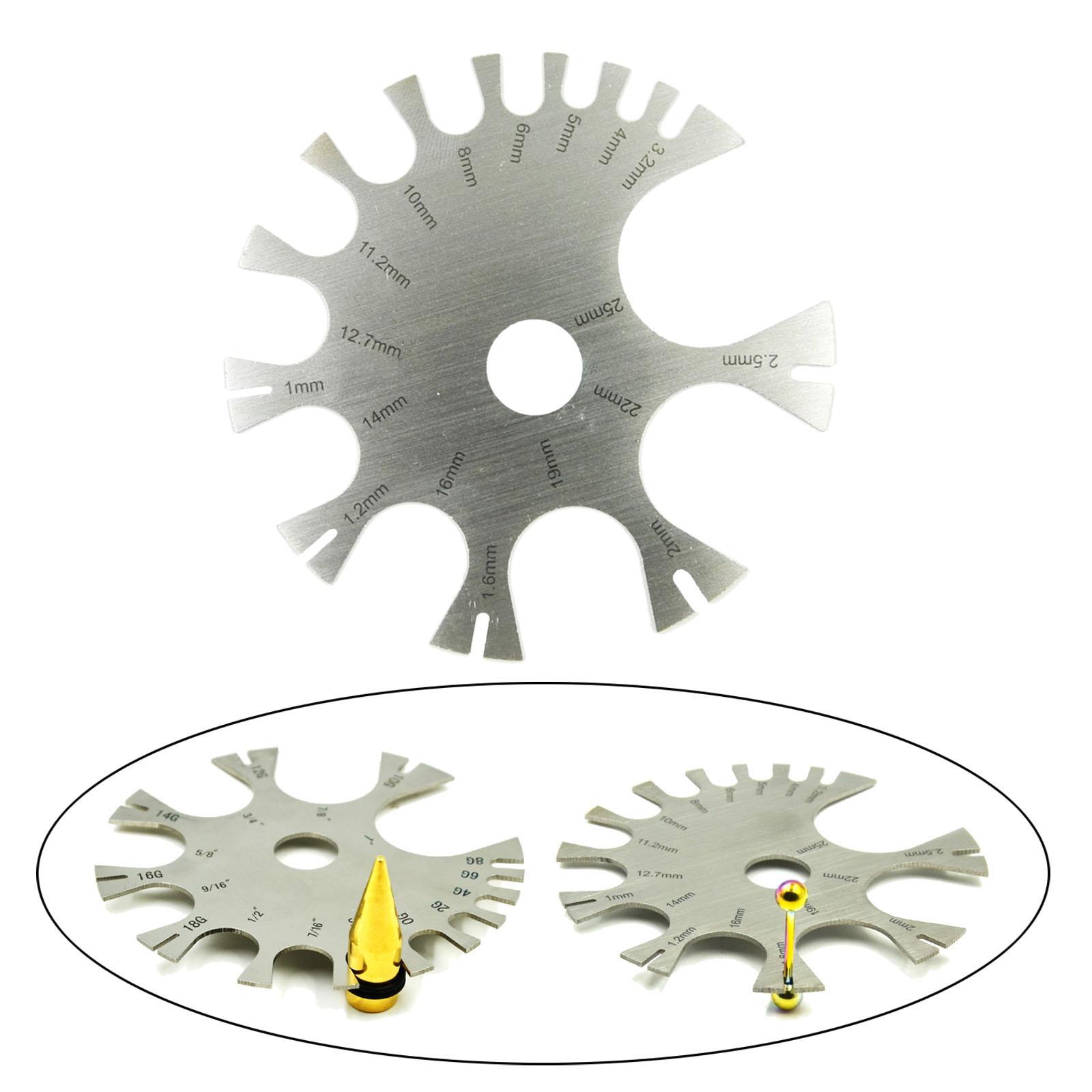 Body Jewelry Piercings Gauge P - Body Jewelry Measurements review and price