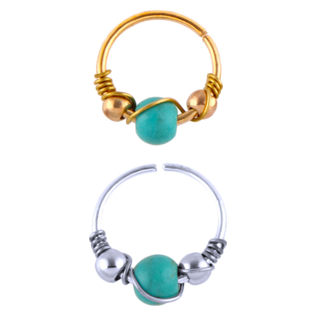2Pcs Fashion Nose Studs Ring P - Body Jewelry Ideas review and price