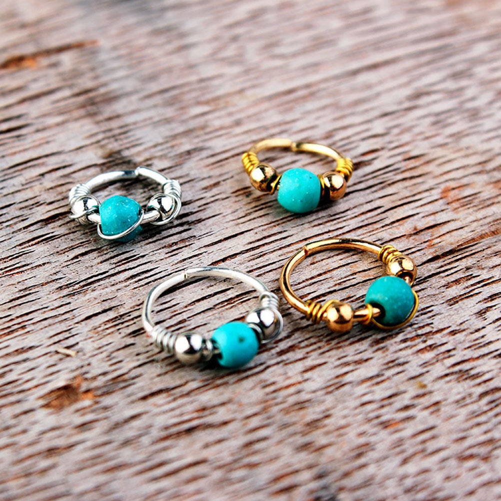 2Pcs Fashion Nose Studs Ring P - Body Jewelry Ideas review and price