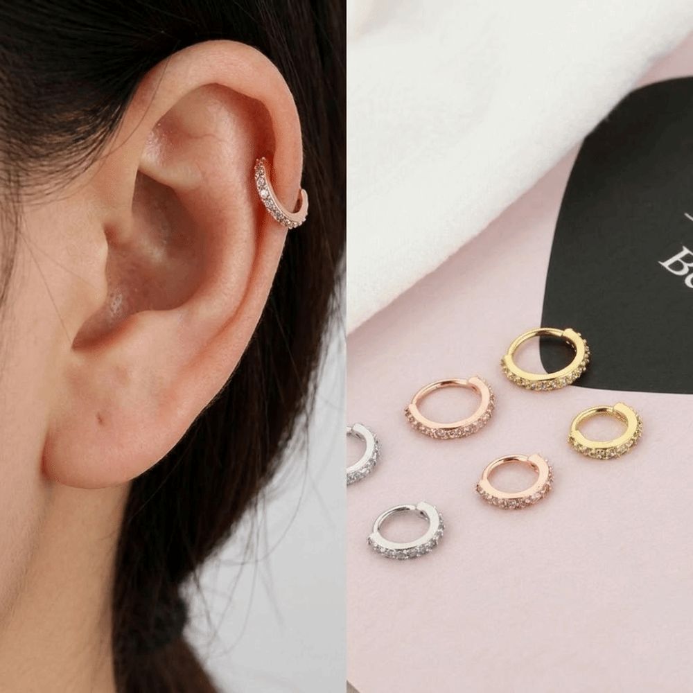 Punk Round Cubic Zircon Nose R - Body Jewelry Europe review and price