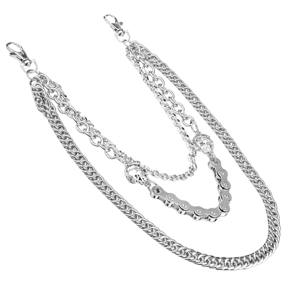 1Pcs Silver Metal Skull Pants  - Body Jewelry Ideas review and price