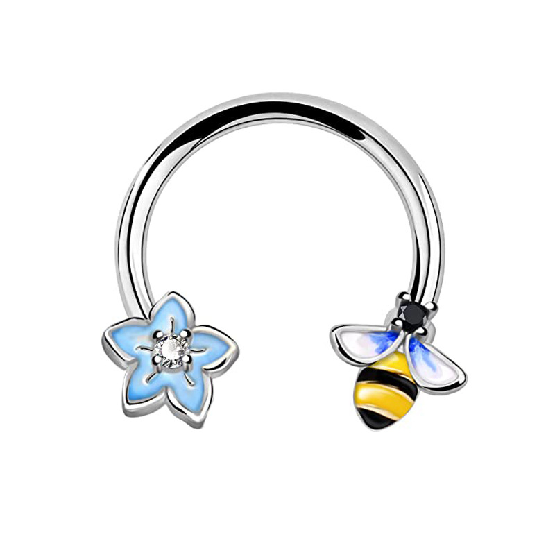 Fashion Pink Butterfly Stainle - Body Jewelry La review and price