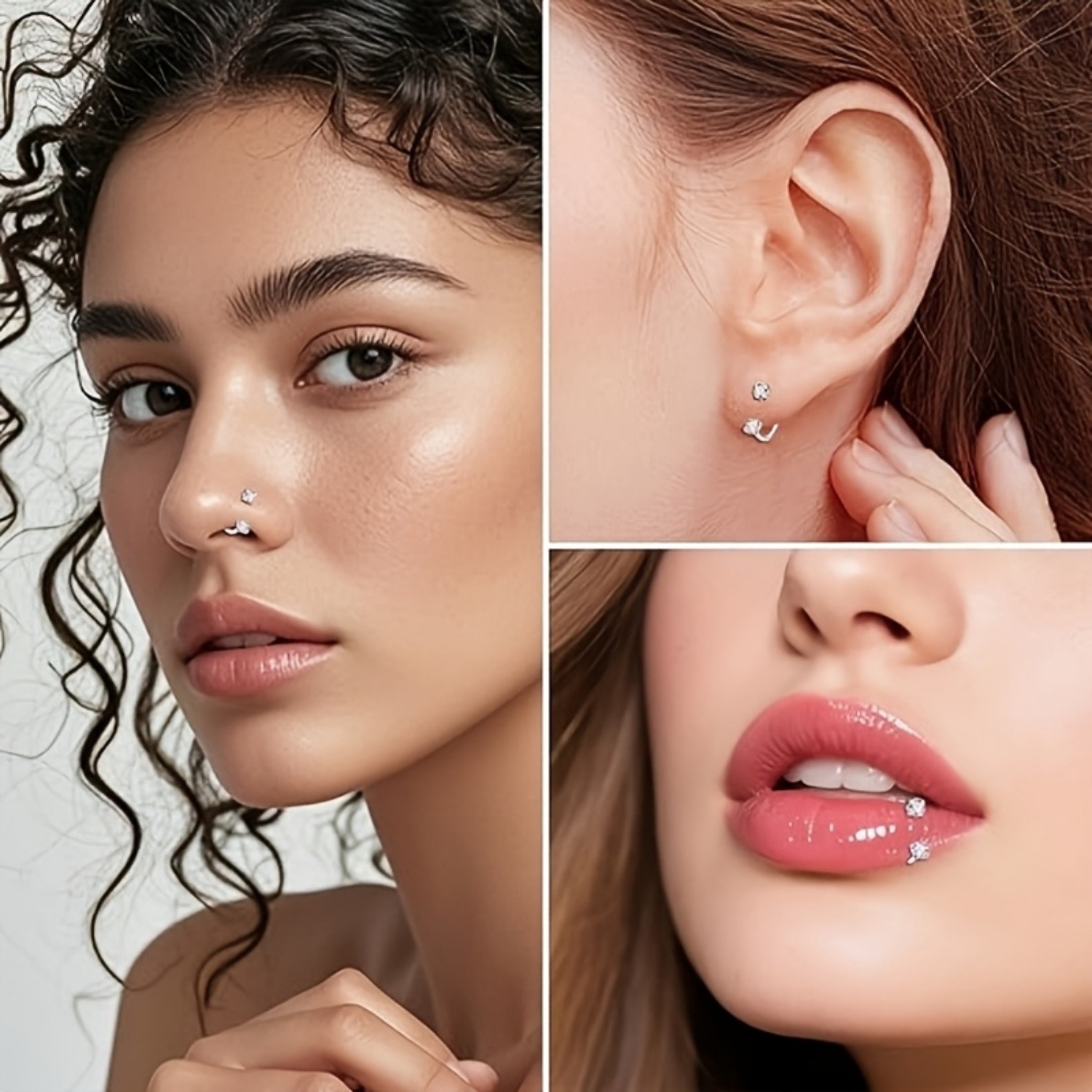 Horseshoe Nose Rings for Women - Body Jewelry Changing Kit review and price