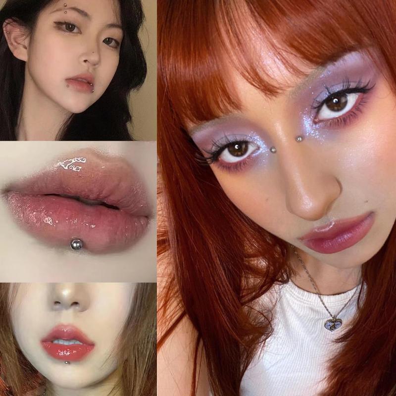 321pcs Non Piercing Lip Studs  - Body Jewelry Rings review and price