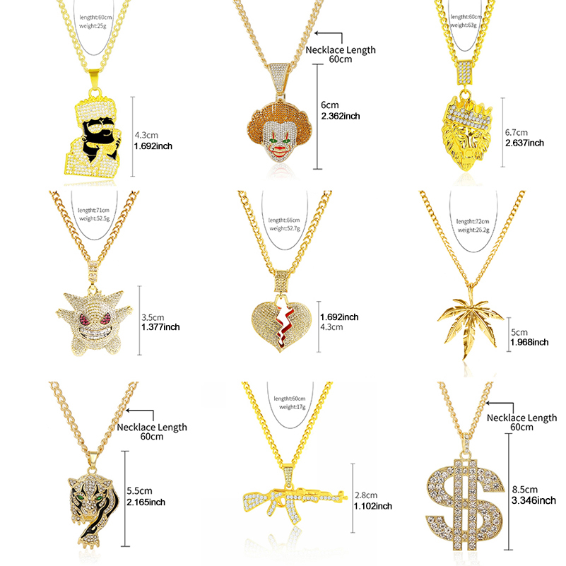 Cross Pendant Exag Gerated Men - Body Jewelry Europe review and price