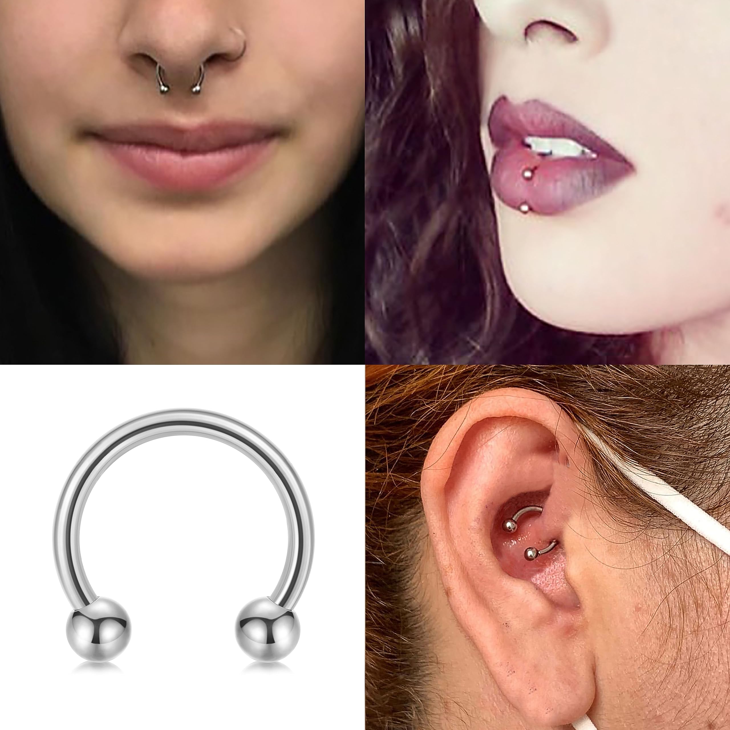 14G 16G Septum Jewelry Surgica - Body Jewelry Changing Kit review and price