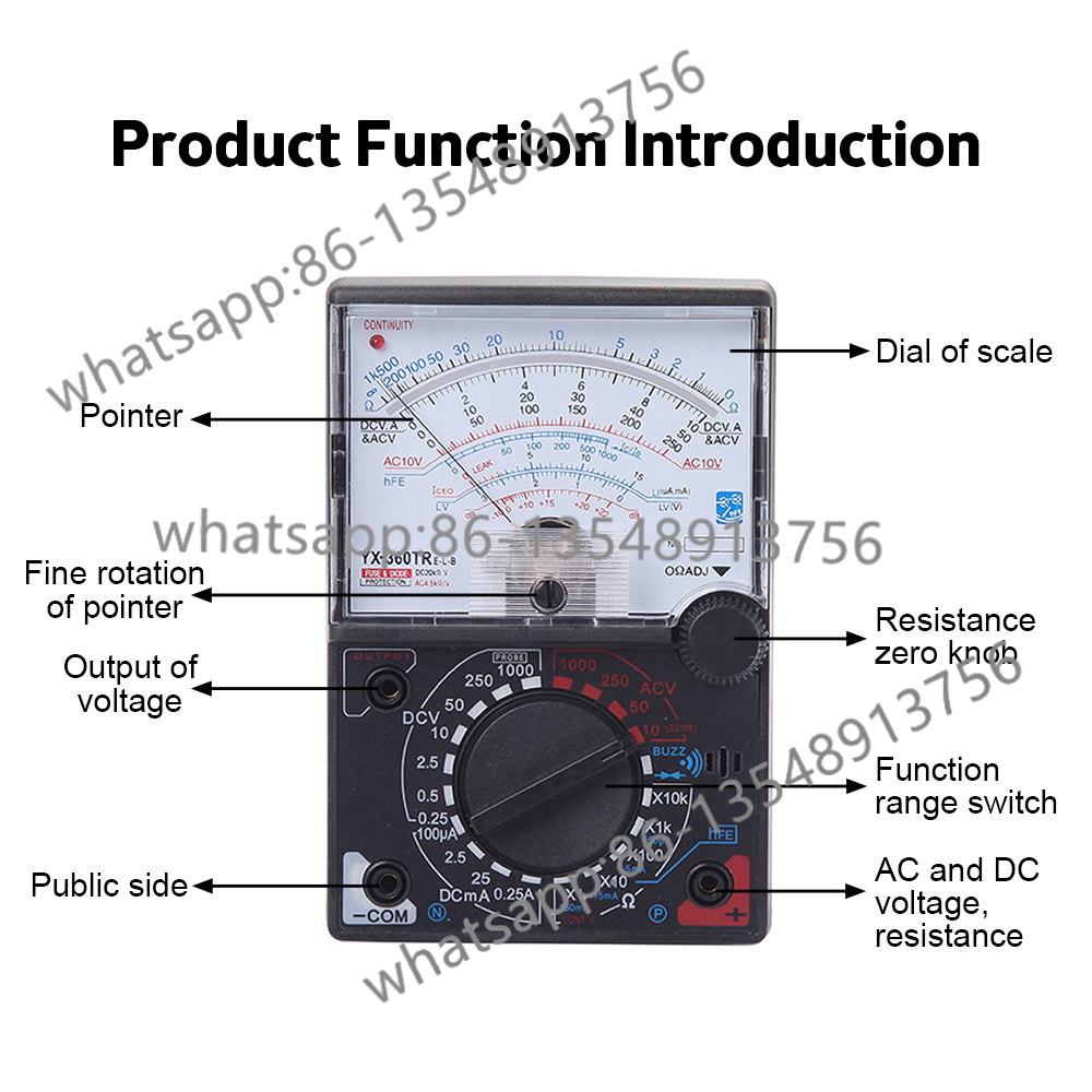 YX-360TRE-L-B Pointer Multimet - Body Jewelry Measurements review and price