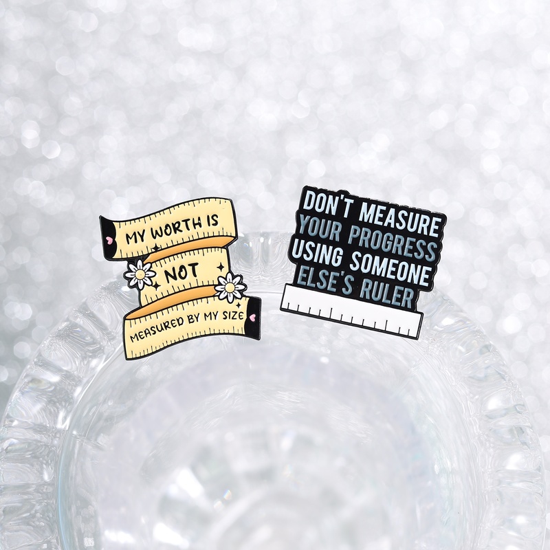 Body Positive Enamel Pins My W - Body Jewelry Measurements review and price