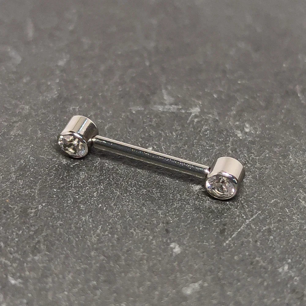 F136 Titanium 14G Zircon Nippl - Body Jewelry Changing Kit review and price