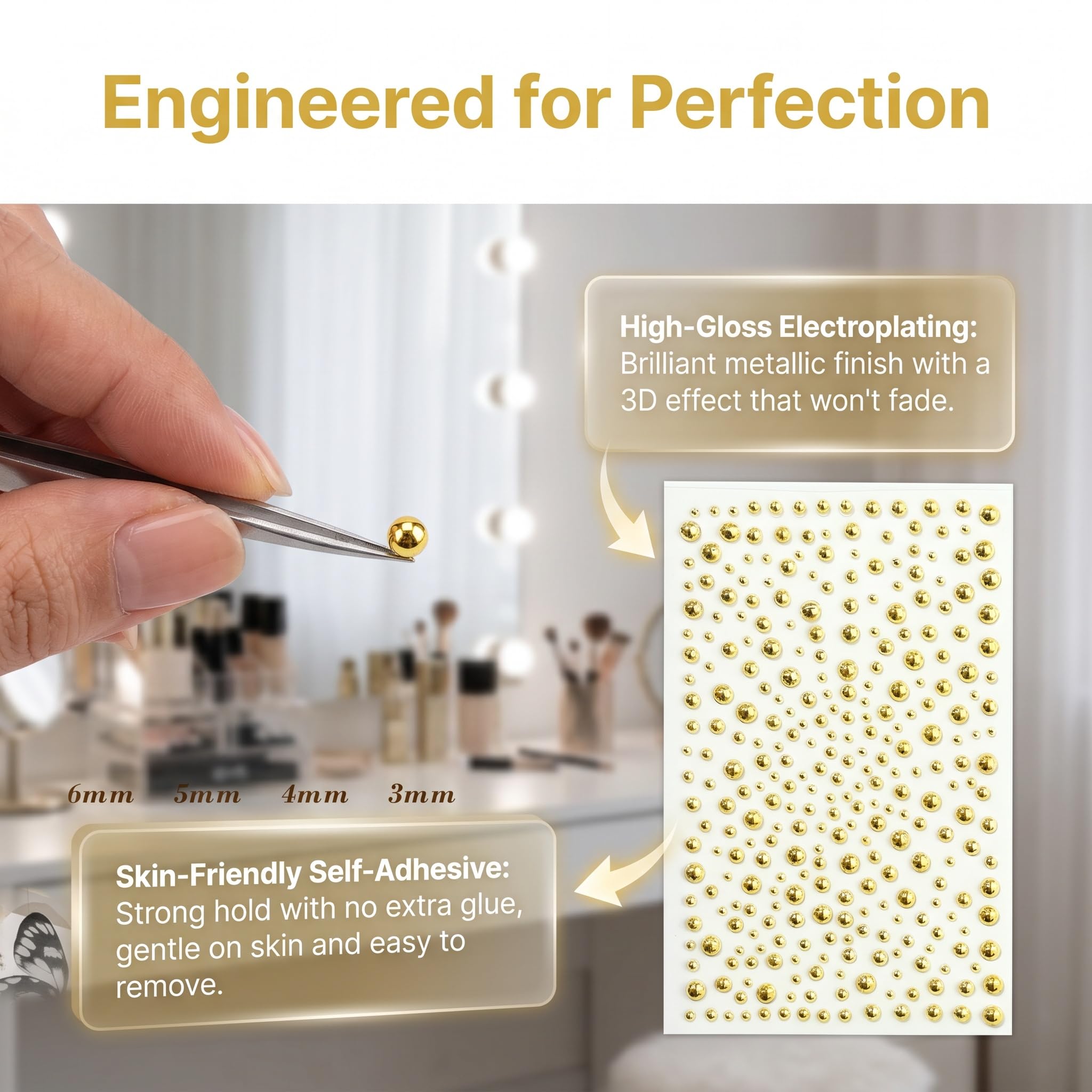 Face Body Ring Stickers Self A - Body Jewelry Rings review and price