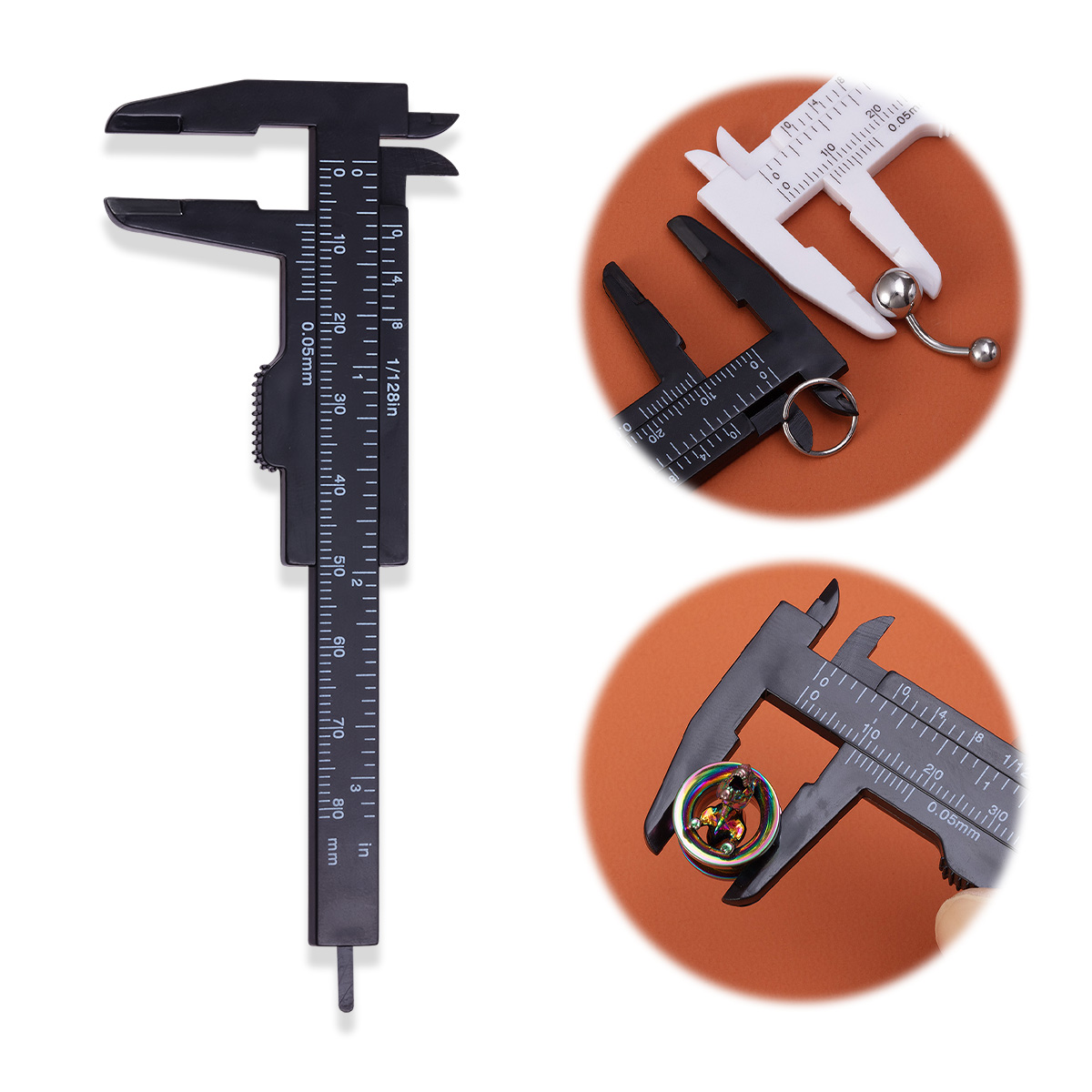 0-80mm Sliding Vernier Caliper - Body Jewelry Measurements review and price